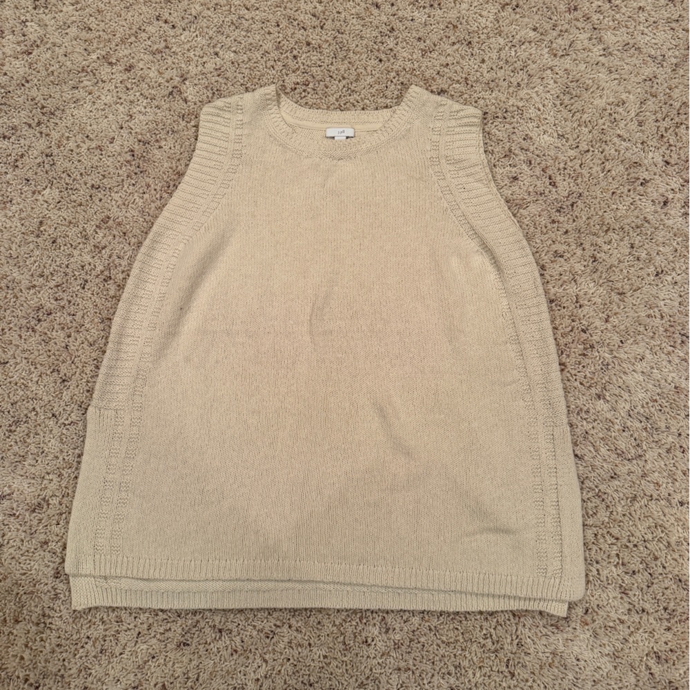 J. Jill Cream Knit Sweater